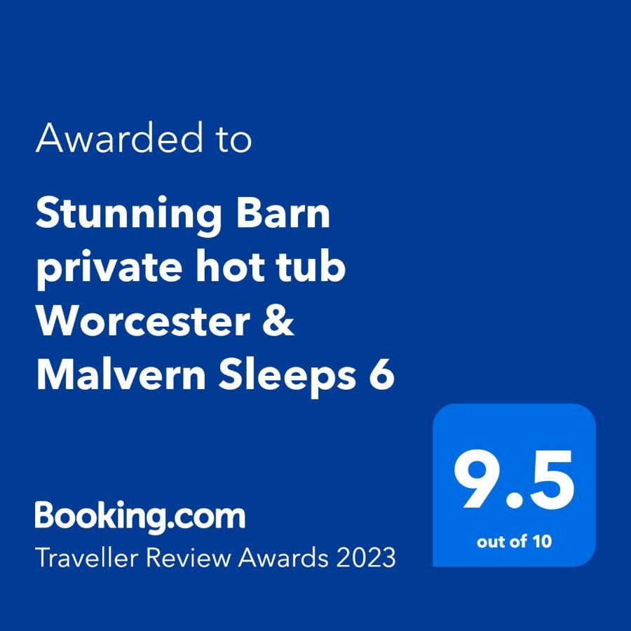 Stunning Barn Private Hot Tub Malvern & Worcester Sleeps 6 Exterior foto